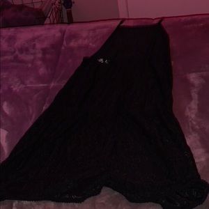 black see through swimsuit cover up